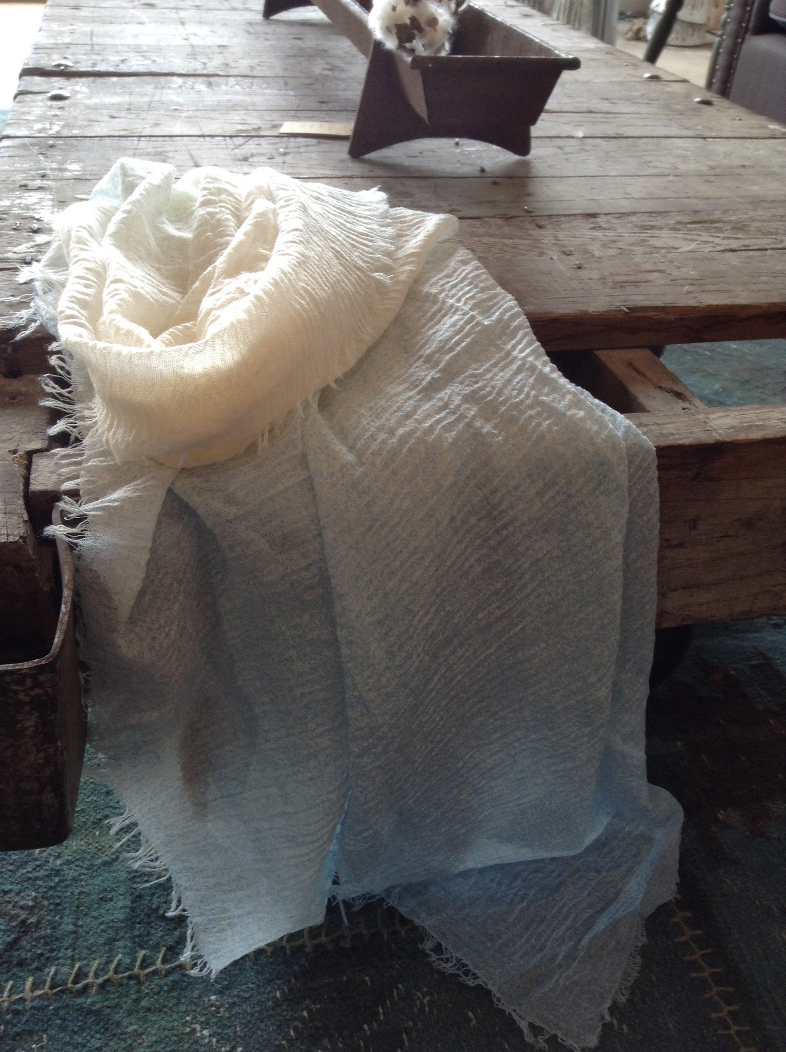 Ombré design scarf