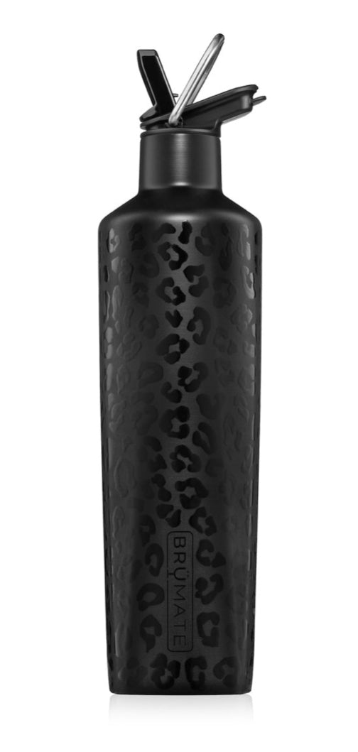 BRÜMATE ReHydration Bottle onyx leopard