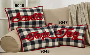 Joy Plaid Pillow