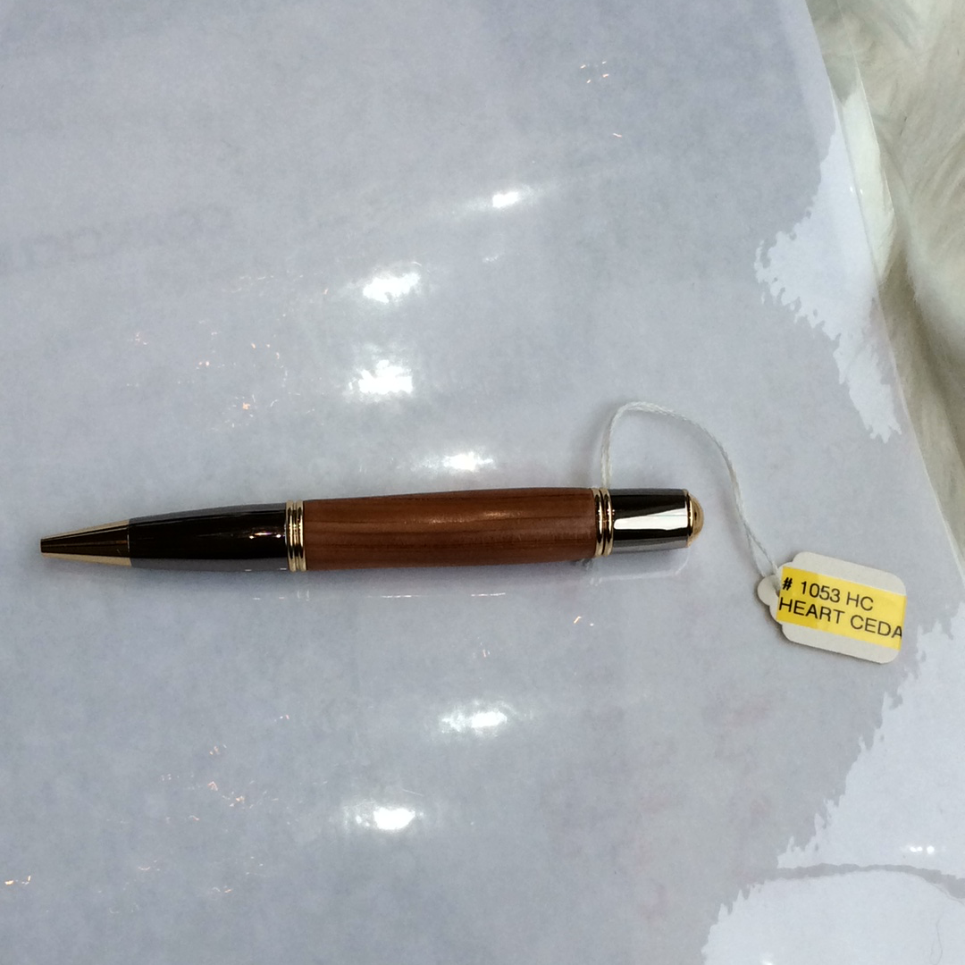Jeff’s Heart Cedar Pen #1053