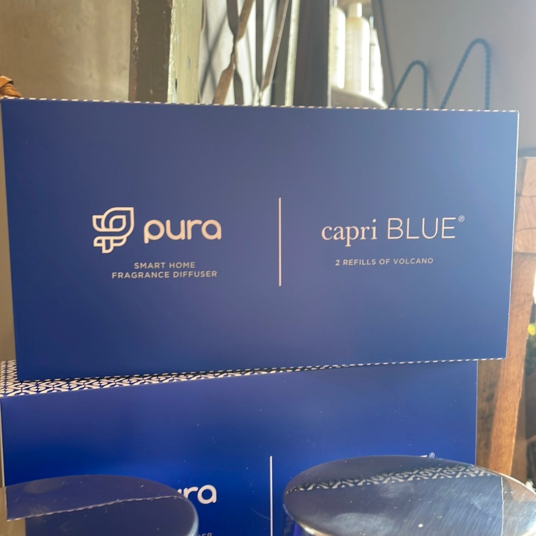 Capri Blue + Pura Smart Home Diffuser Kit - Volcano