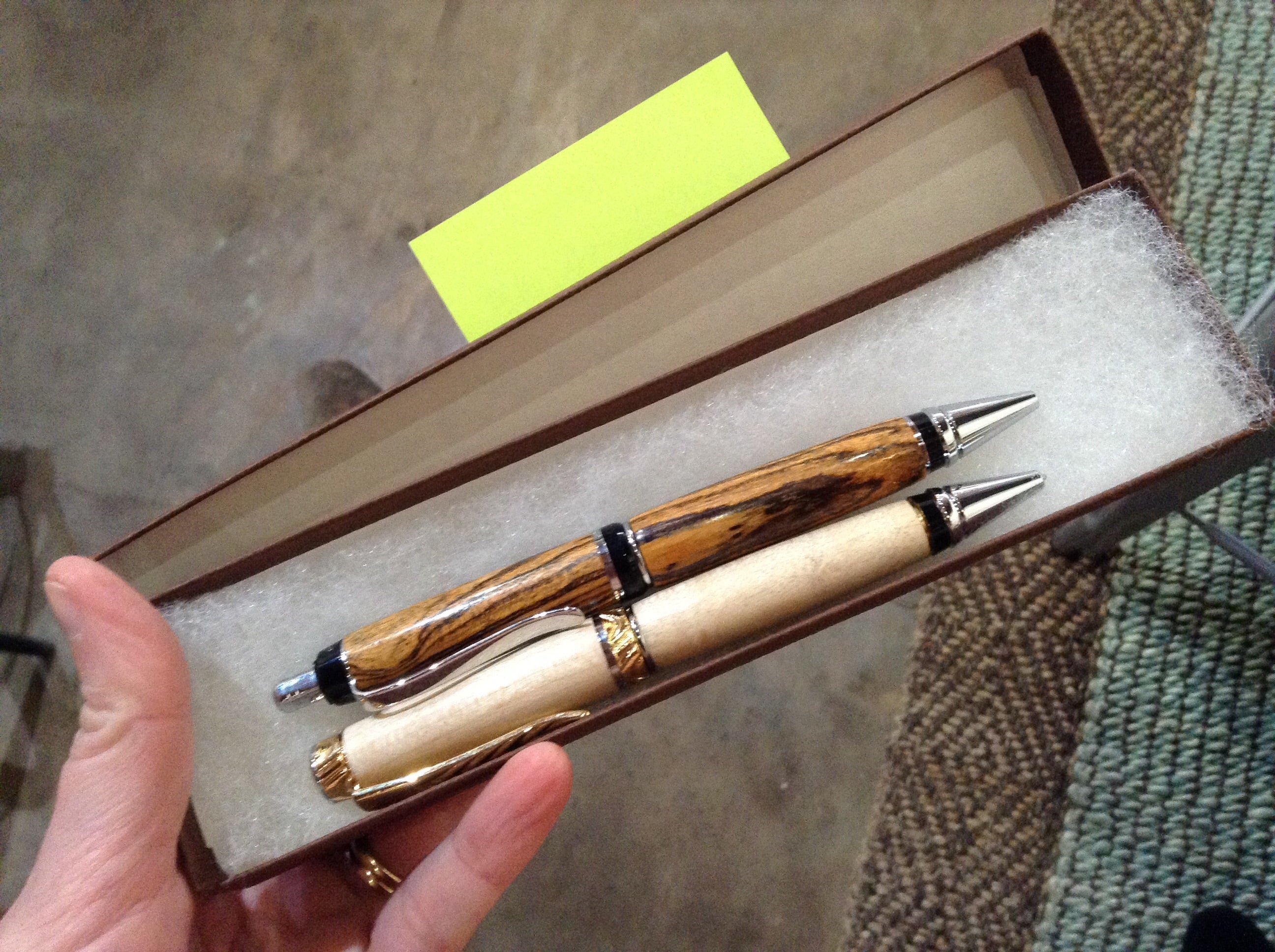 Wooden pens