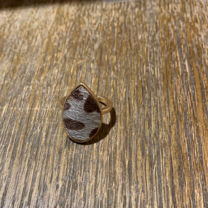 Tear drop ring