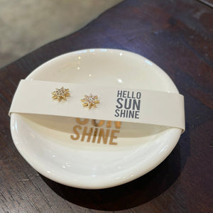 Earrings and Tray
