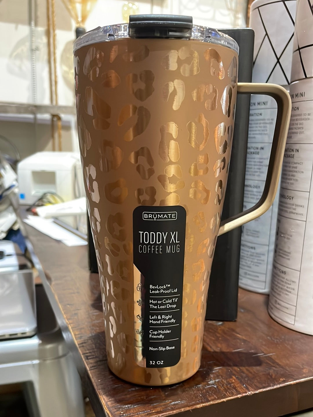 Brumate Toddy XL Gold Leopard