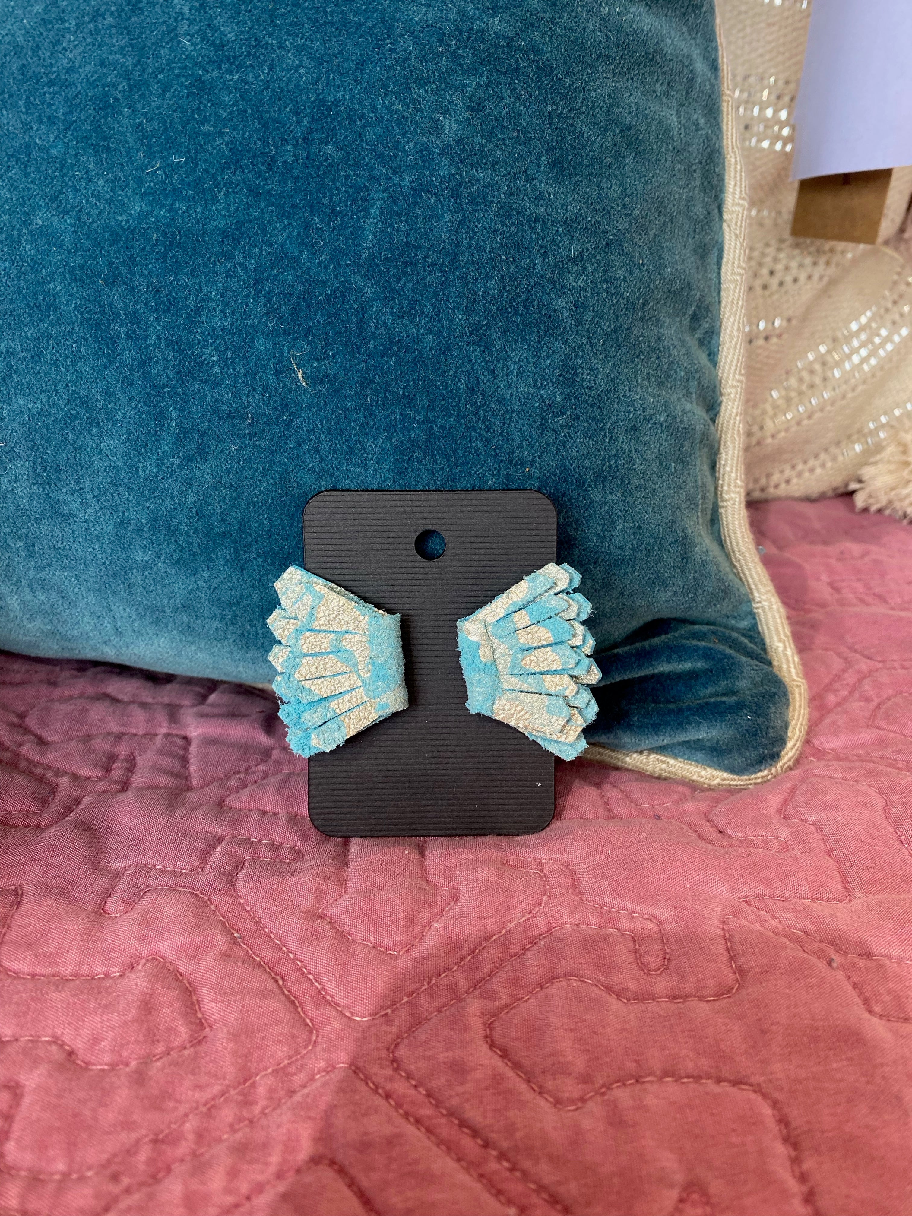 Mini Blue and Gold Wings