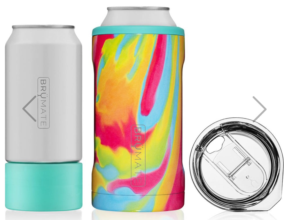 BRÜMATE HOPSULATOR TRÍO 3-IN-1 | TIE-DYE (16OZ/12OZ CANS)