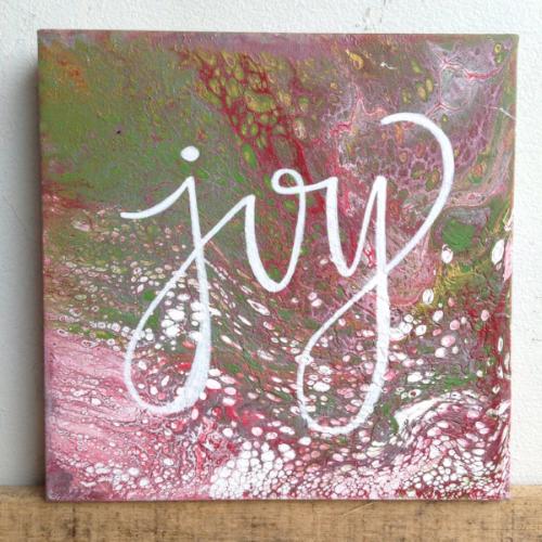 Joy canvas