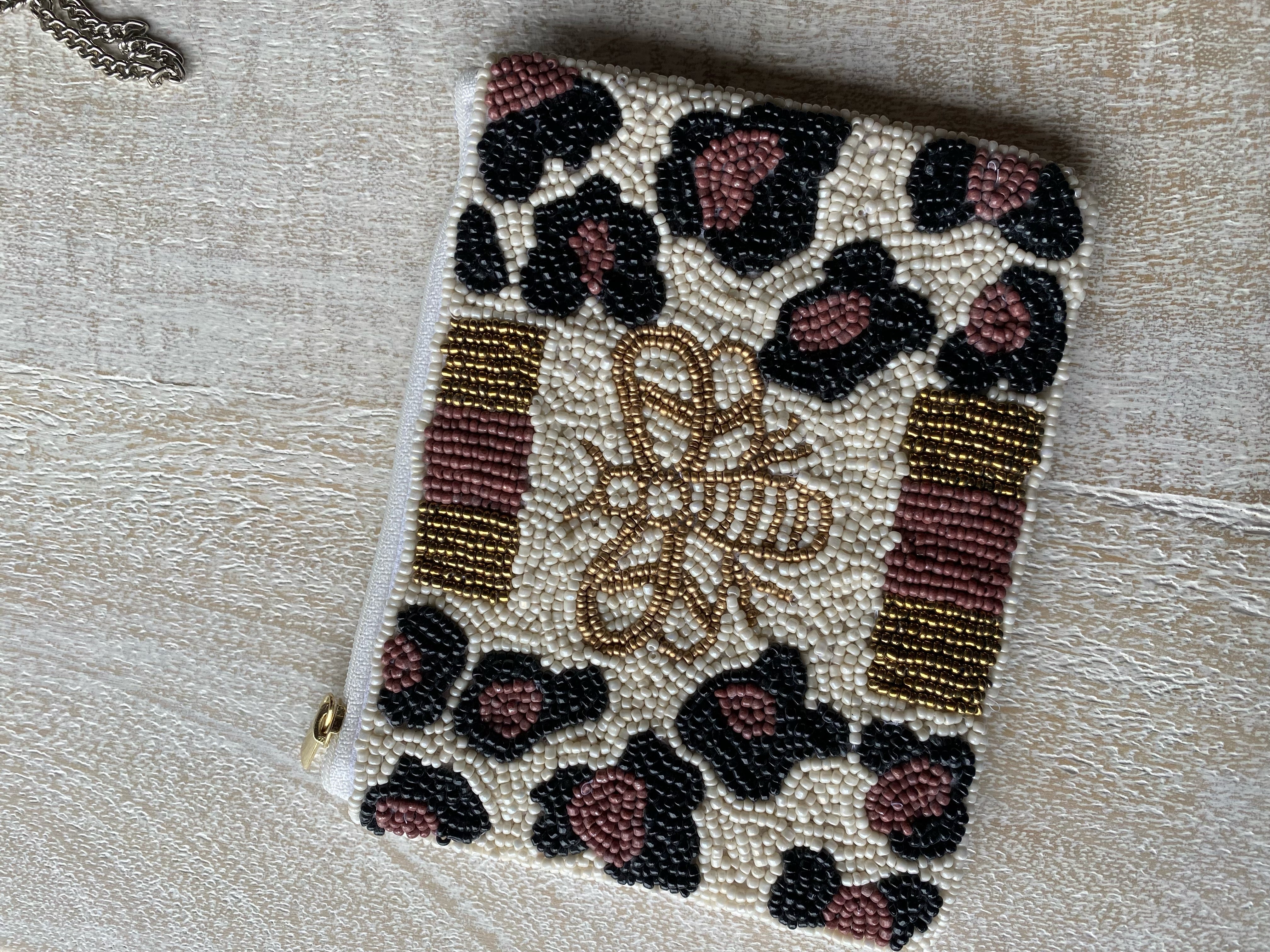 Leopard Bee Coin Pouch