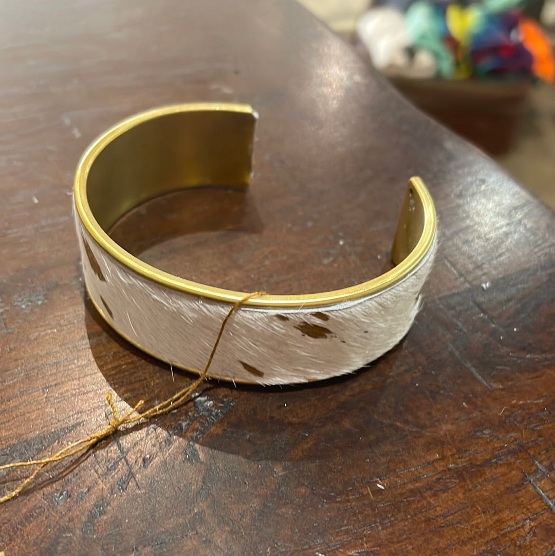 Leather Bangle Bracelet