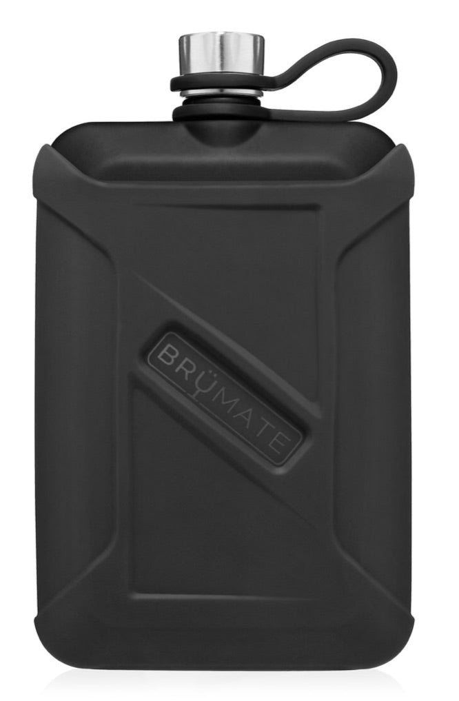 BRÜMATE LIQUOR CANTEEN 8OZ | MATTE BLACK