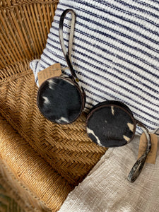 American Darling Cowhide Wristlet