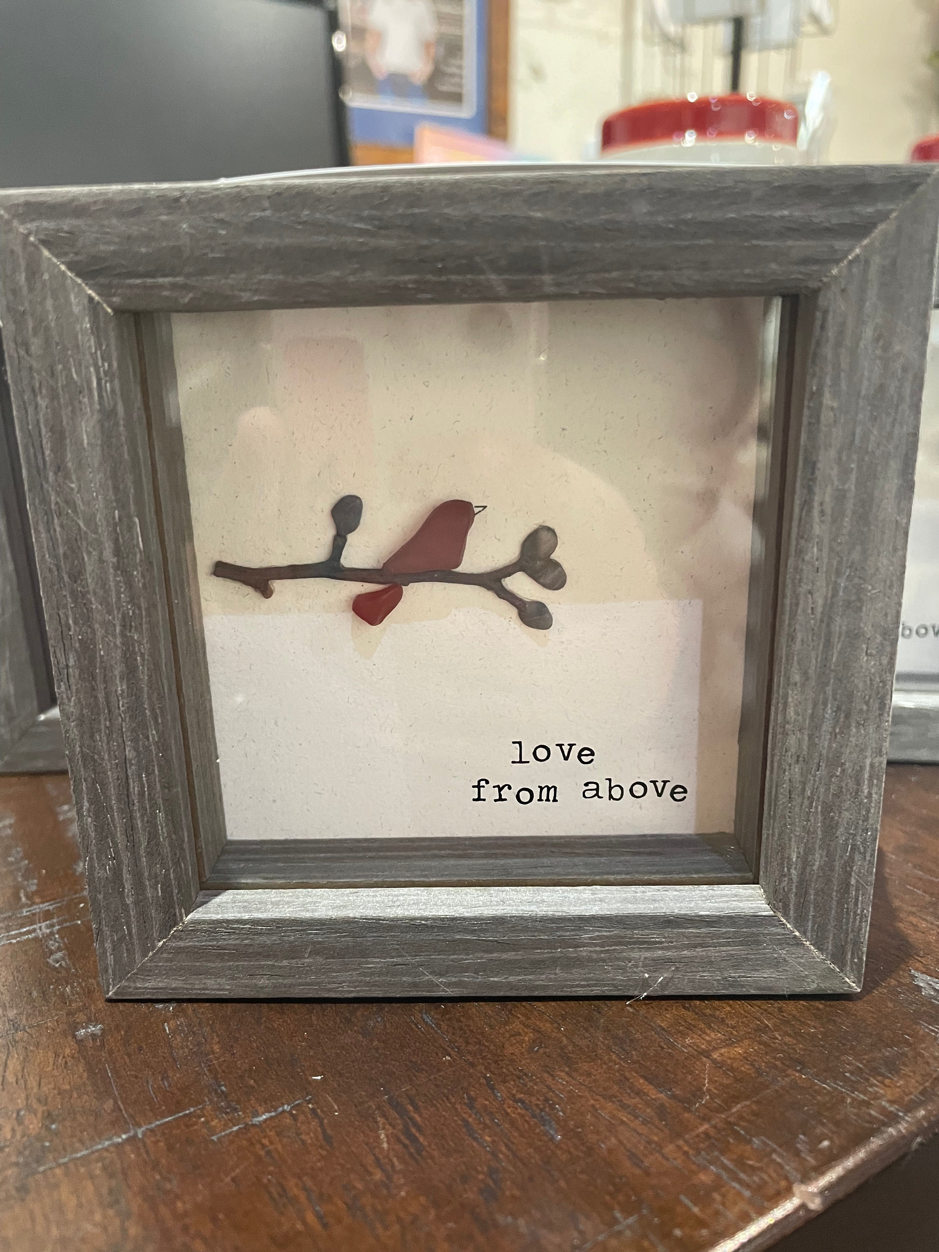 Love From Above Shadow Box