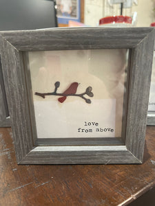 Love From Above Shadow Box