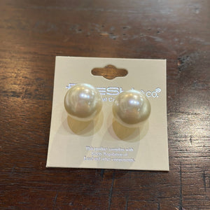 Pearl Stud Earrings