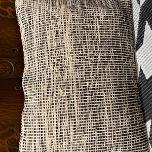 Black/White rectangular pillow