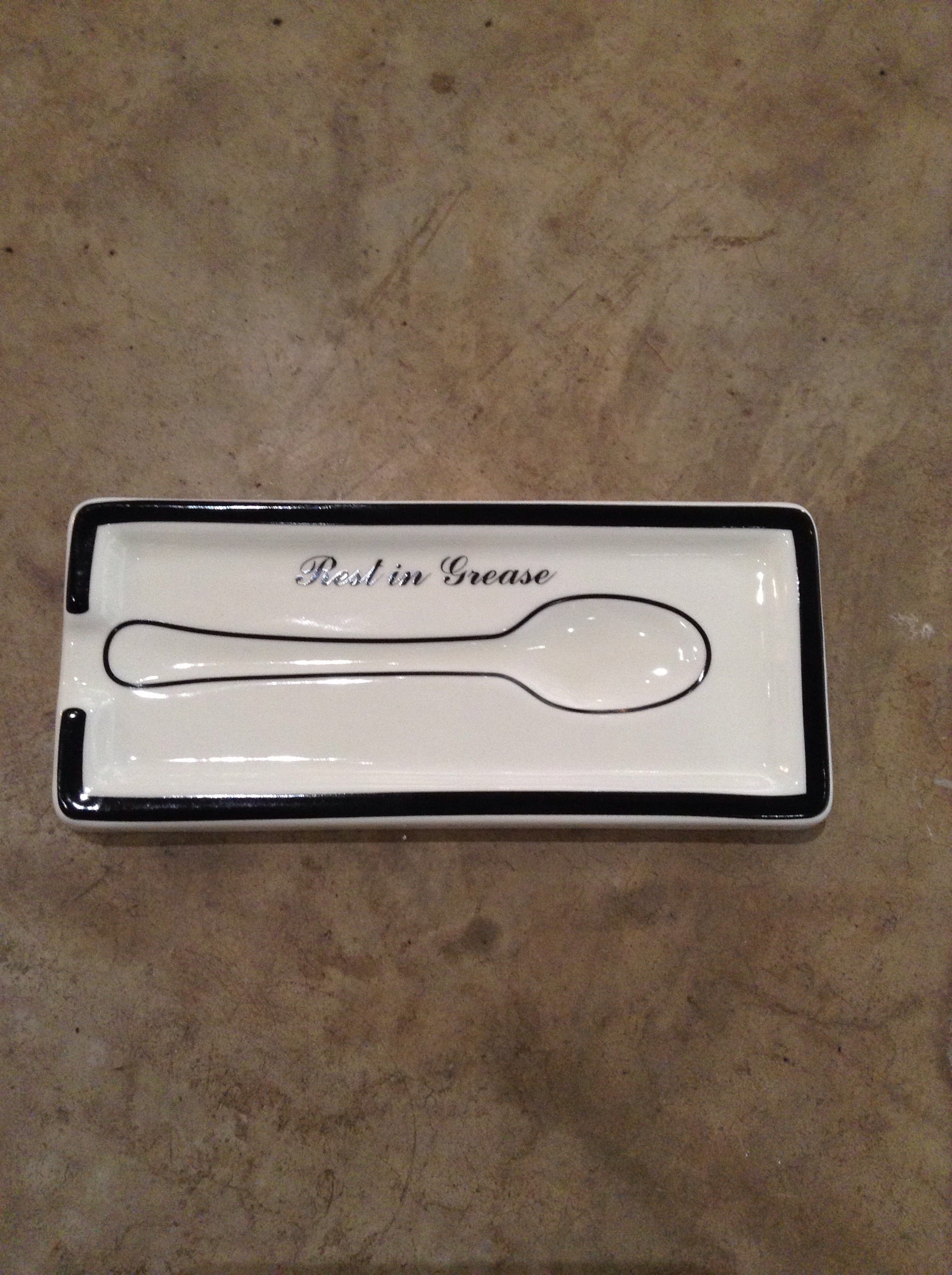 Rest in Grease Spoon rest