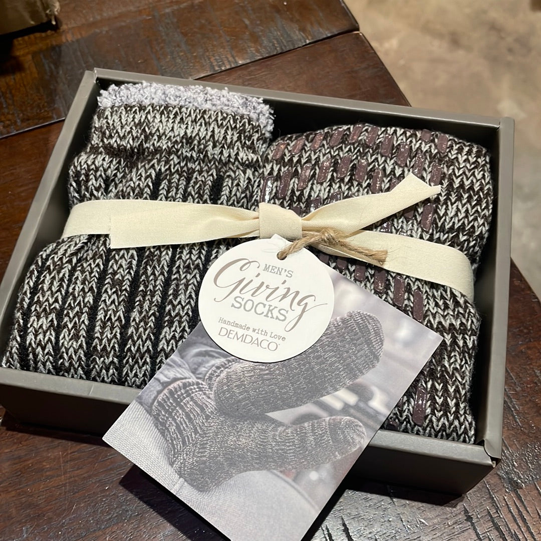 Men’s Giving Socks - brown