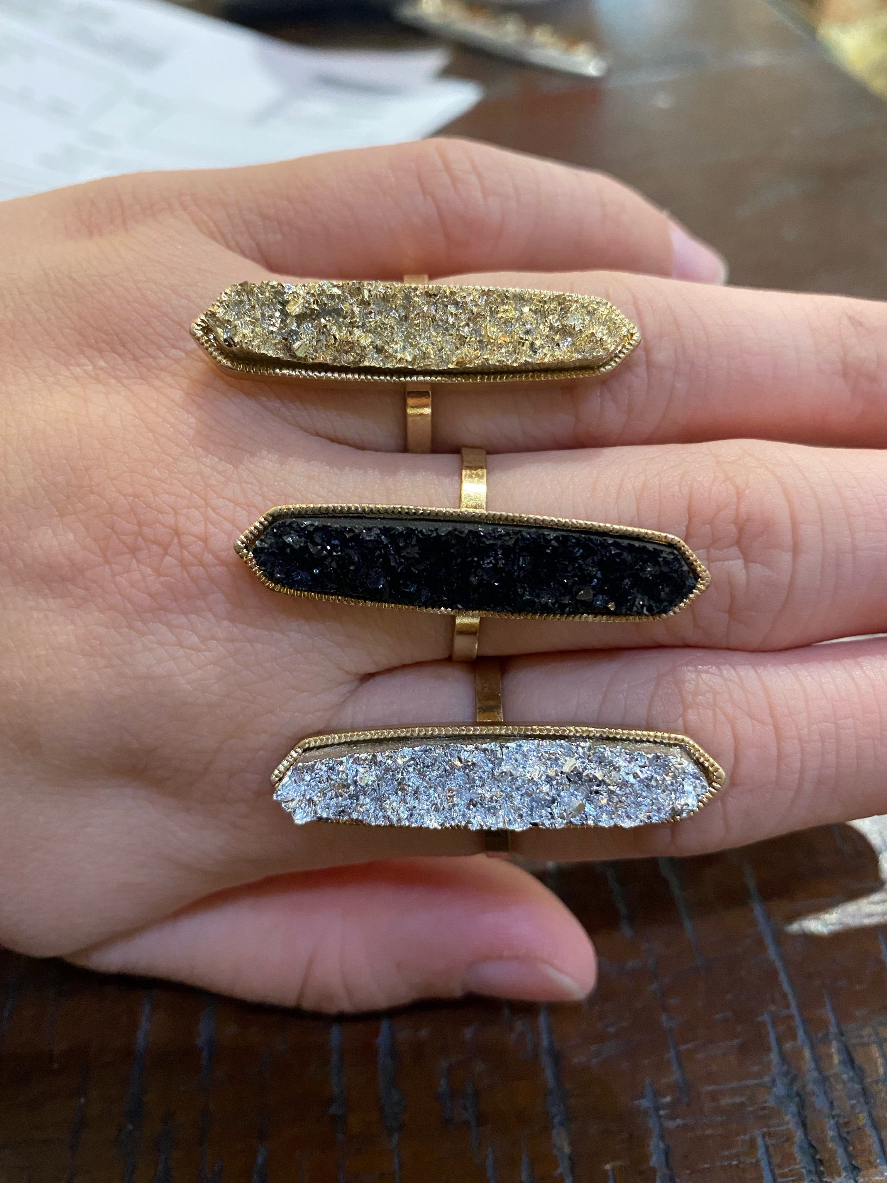 Druzy Ring