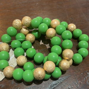Green Wood Bracelets (3)