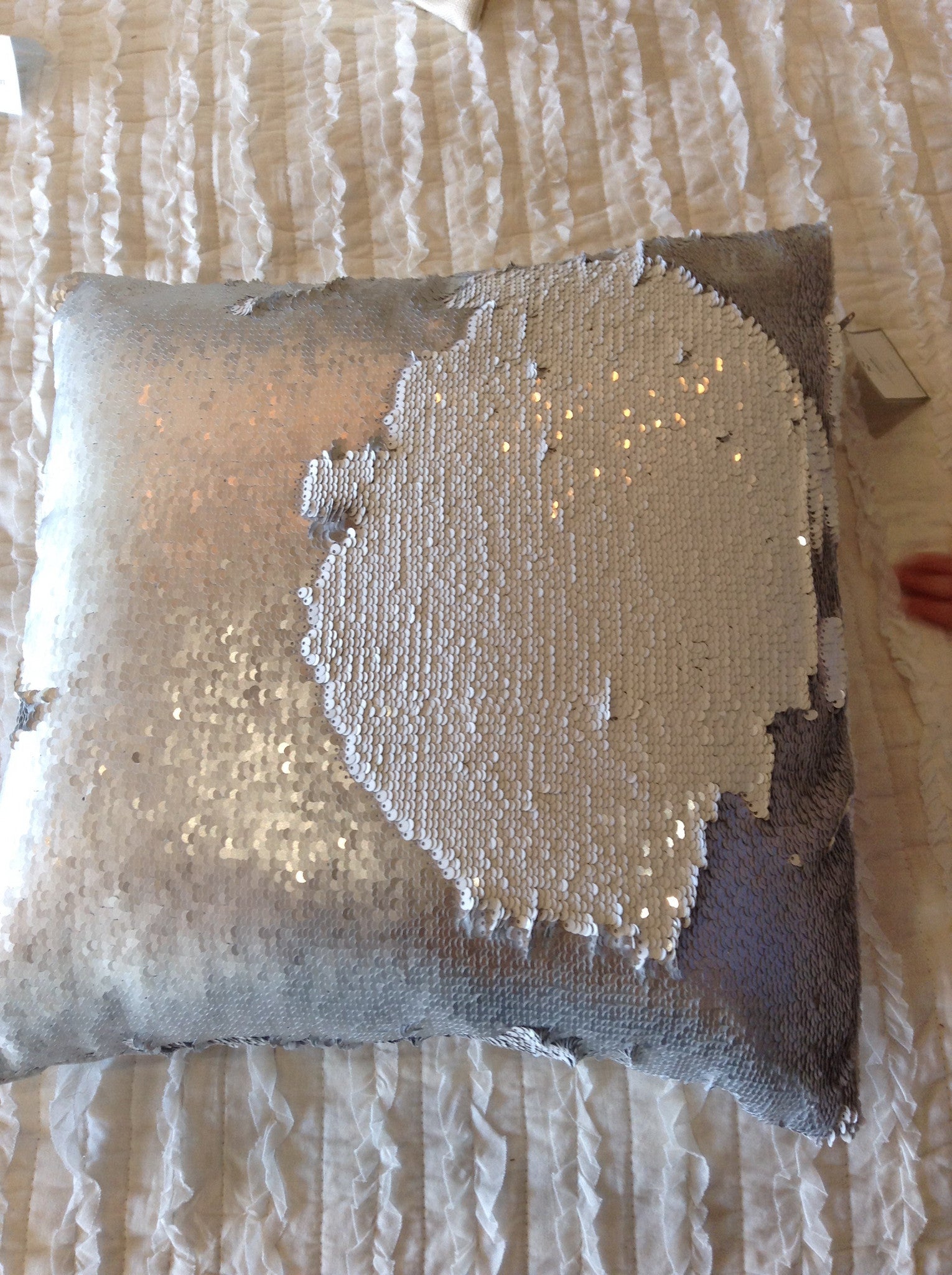 Sequin Mermaid Pillow