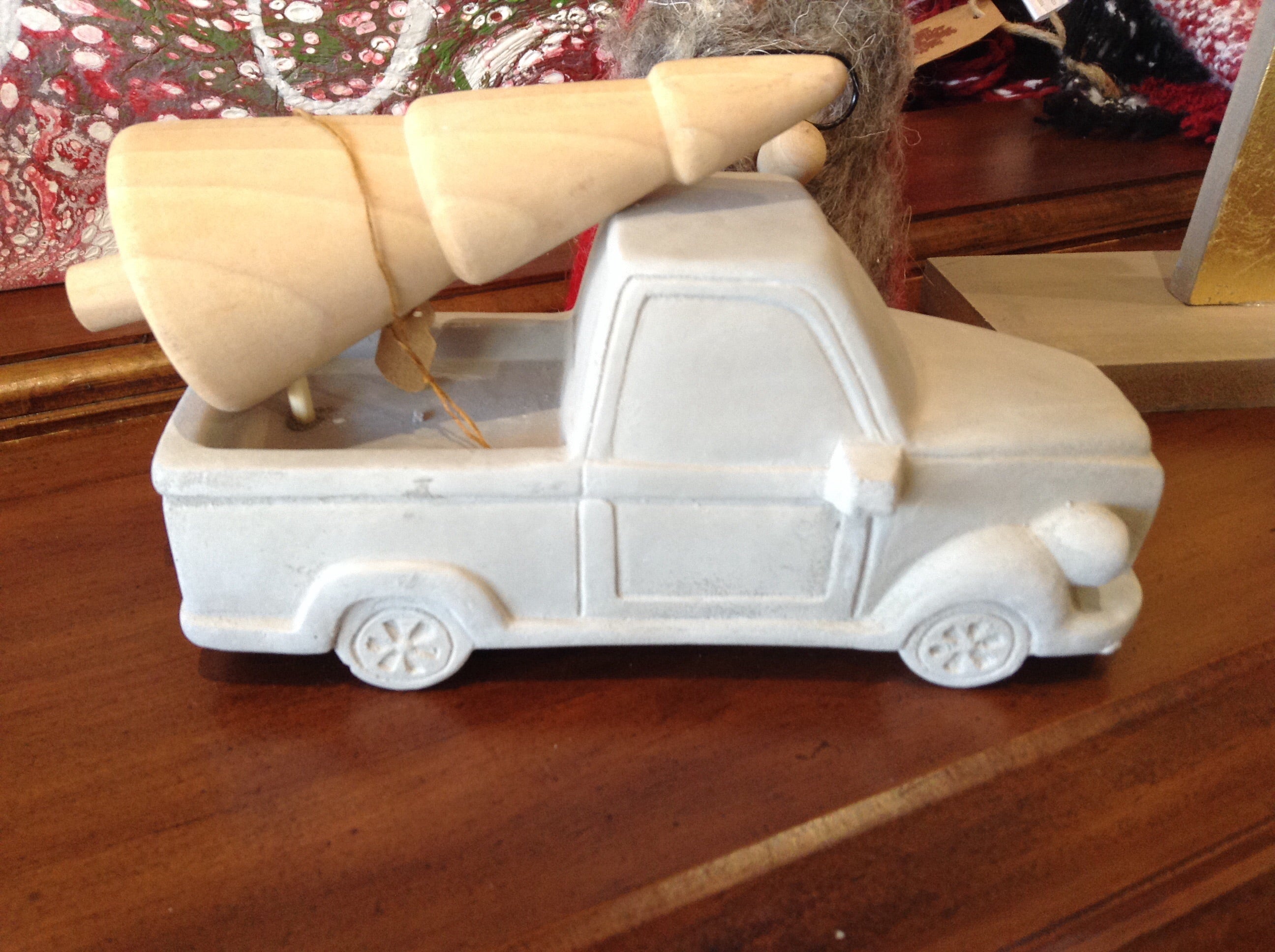 Concrete car