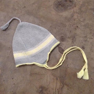 Yellow knit hat