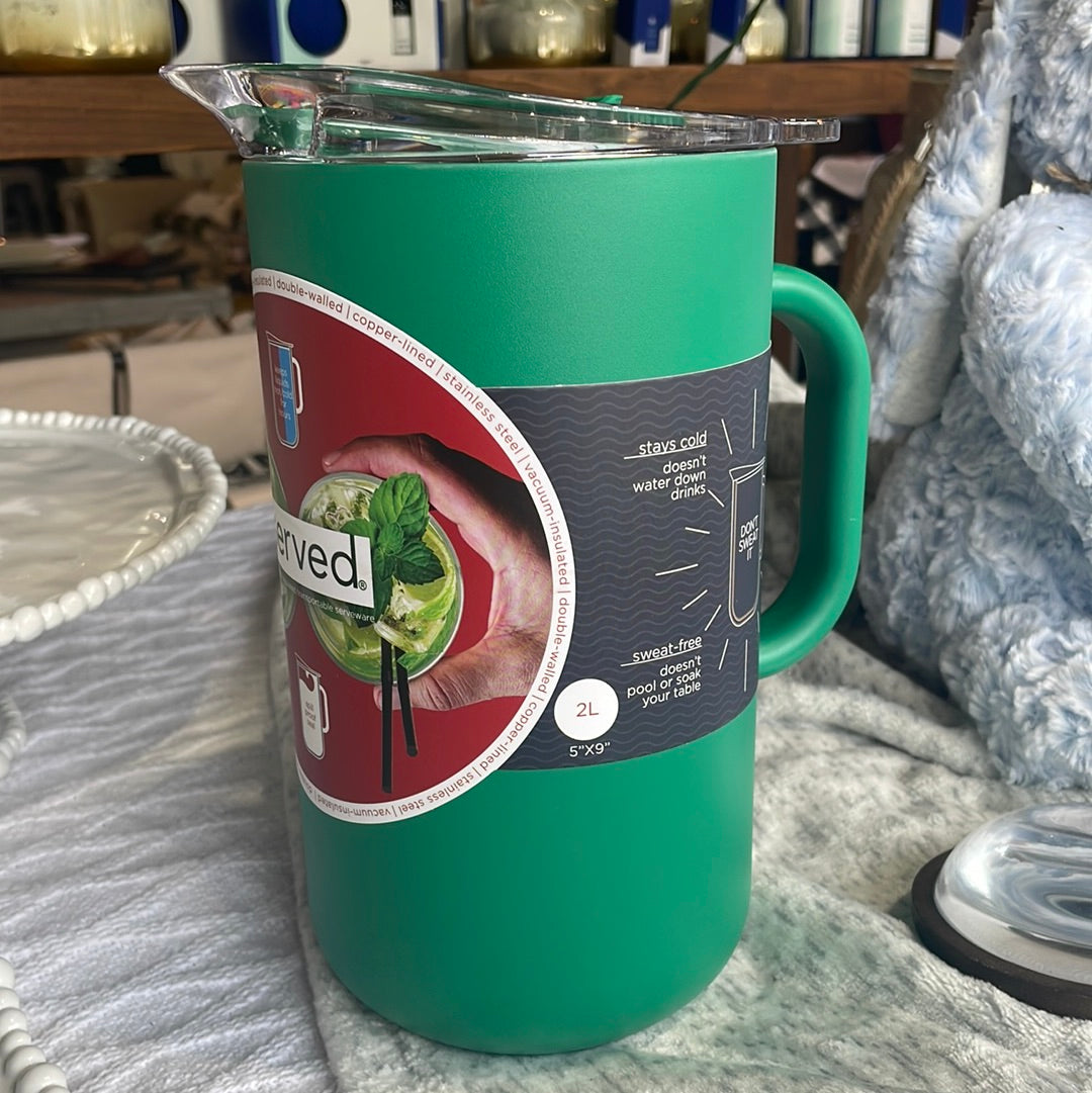 Served Insulated Pitchers