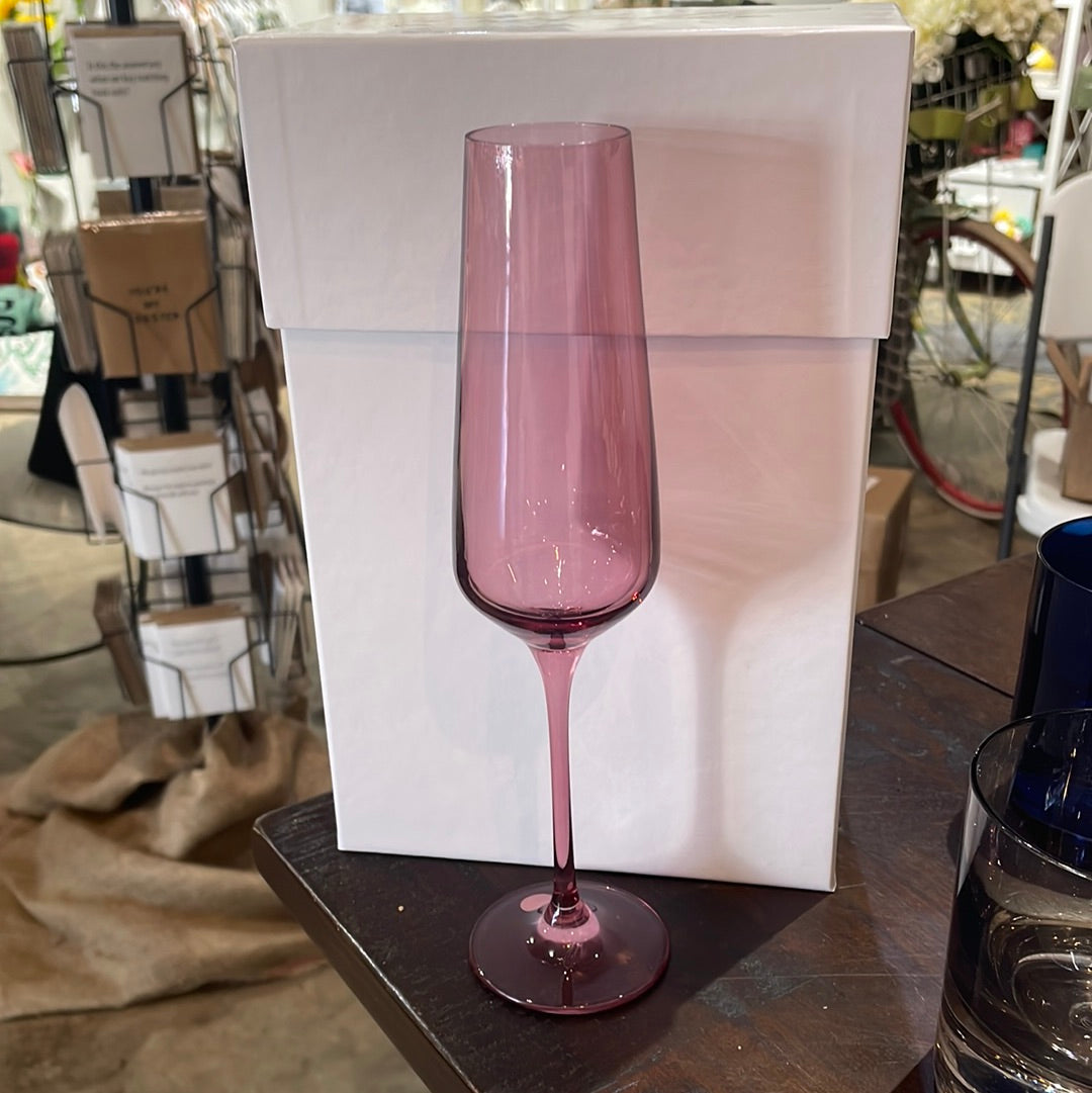 Estelle Rose Champagne Flute Single