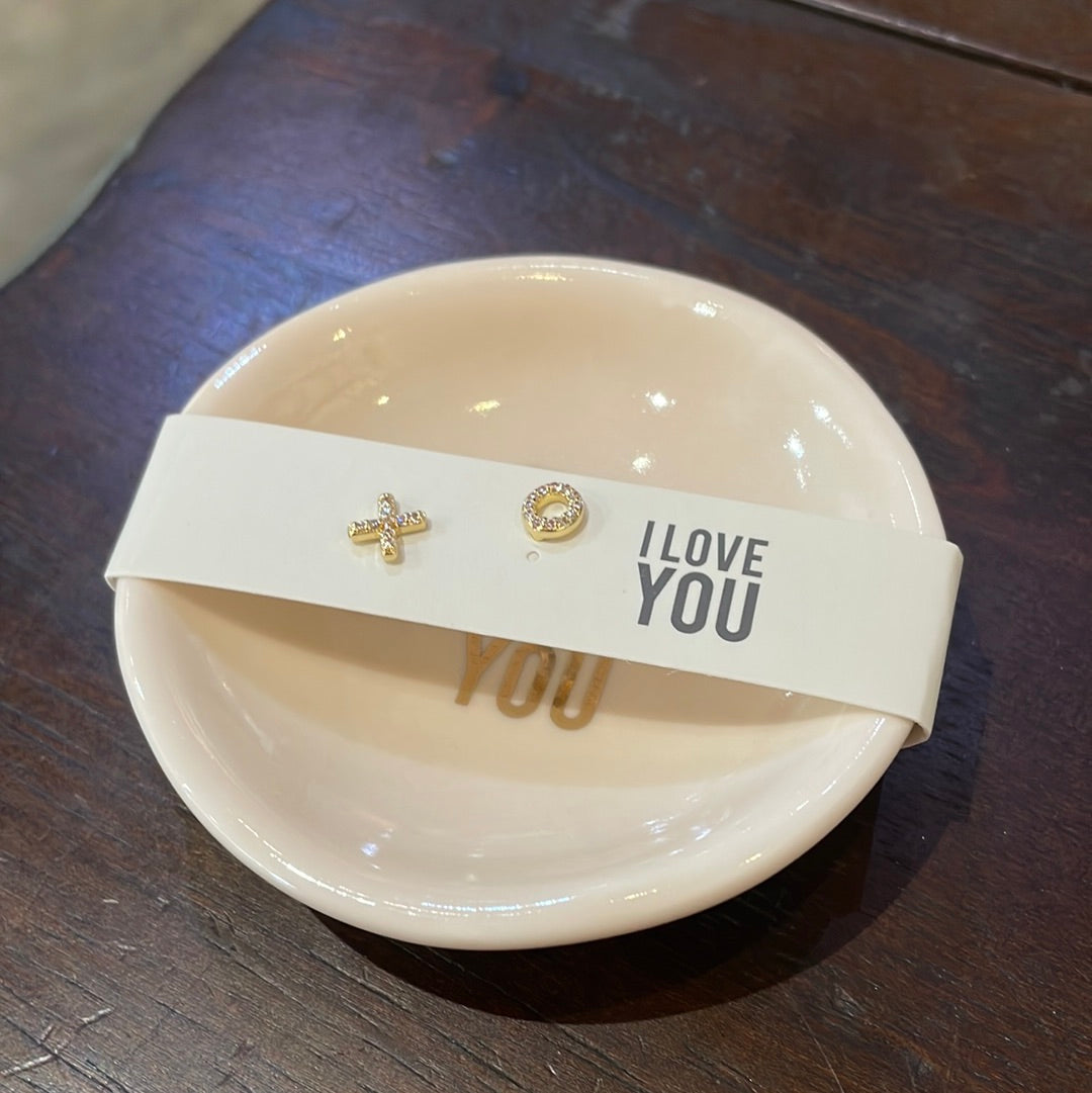 Earrings and Tray