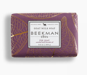 BEEKMAN Fig Leaf Bar Soap