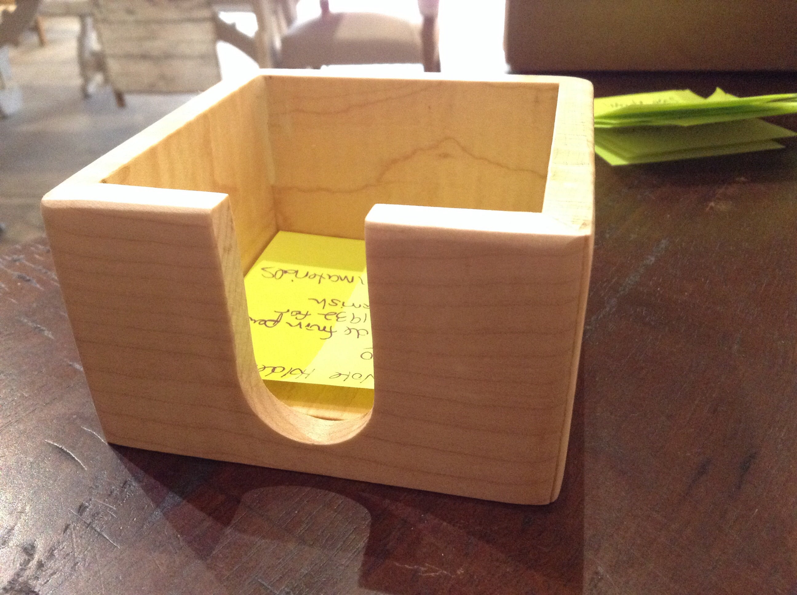 Post It note boxes