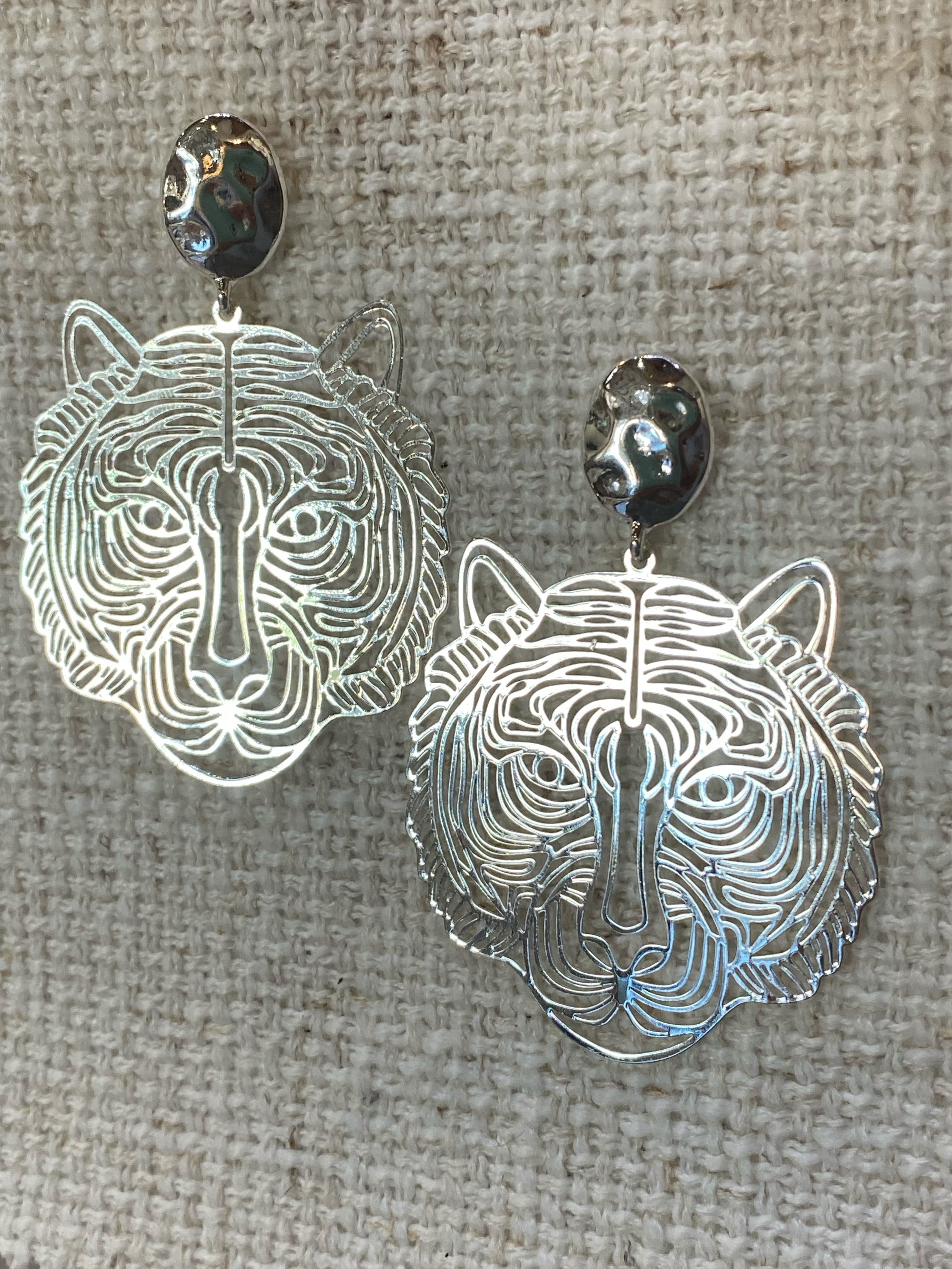 Tiger Earring