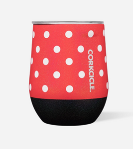 Minnie-Polka Dot Stemless Corkcicle