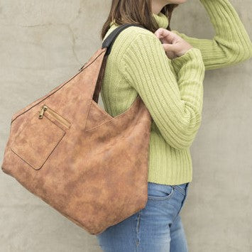 Chloe Black Reversible Hobo