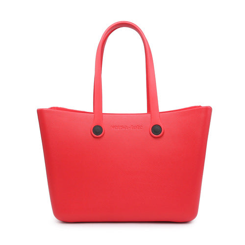 Jen & Co Versa Tote Carrie All Textured Hot Pink
