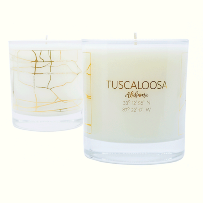 Oliver Henry Map Candles